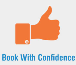 Book with confidence